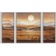 Blue Mountain Seascape  - #XSTT8400-01-02  -  TRIPTYCH PRINTS