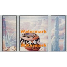 Southwest Pottery  - #XSTT10899-900-901  -  TRIPTYCH PRINTS