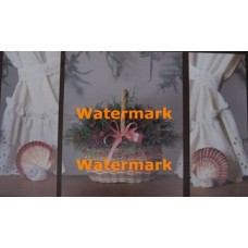 Flower Basket  - XD51290T  -  TRIPTYCH PRINT